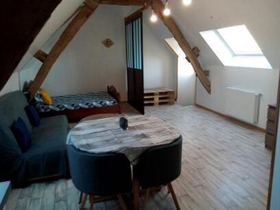 Bed and Breakfast Les Ch'Tis Normands Domjean Exterior foto